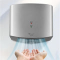 Electric Hand Dryers for Toilets Commercial, Turbo Hand Dryer, High Velocity Low Energy Eco Friendly Electric Dryer, Hand Dryer for Toilets,Gold (Silver)