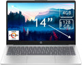 HP 14'' HD(1366 x 768) Laptop, AMD Athlon 7120, 4GB RAM, 128GB SSD, Long Battery Life, Moonlight Blue, 12-Month Microsoft 365 Included, Copilot AI, Windows 11 Home in S Mode