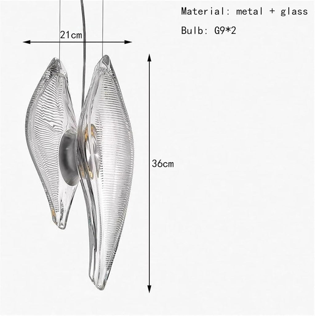 Glass LED Chandelier Gold Silver Metal Cord Adjustable Lighting Fixrures for Dining Room Bedroom Kitchen Foyer,Dining Light Fixtures