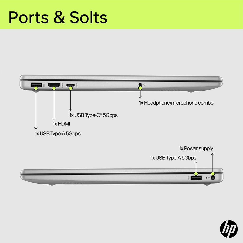 HP 2023 17 Laptop, 17.3' FHD Display (1920 x 1080), AMD Ryzen 7 7730U Processor (Beats i7-1260P), 64GB RAM, 2TB PCIe SSD, Backlit Keyboard, Wi-Fi 6, Webcam, HDMI, Windows 11 Home, Silver