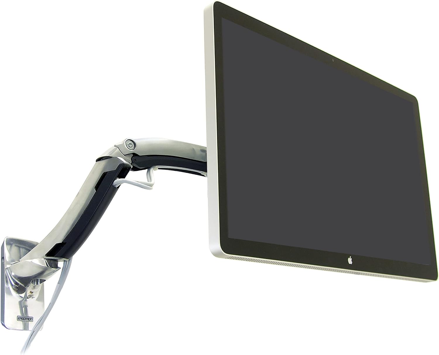 Ergotron – MX Single Monitor Arm, VESA Wall Mount – for Monitors Up to 42 Inches, 14 to 30 lbs – Polished Aluminum