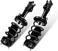 SCITOO - Front Complete Strut & Coil Spring Assembly Fits 2010 2011 2012 2013 for Ford Fiesta with 172525 172524 - Set of 2