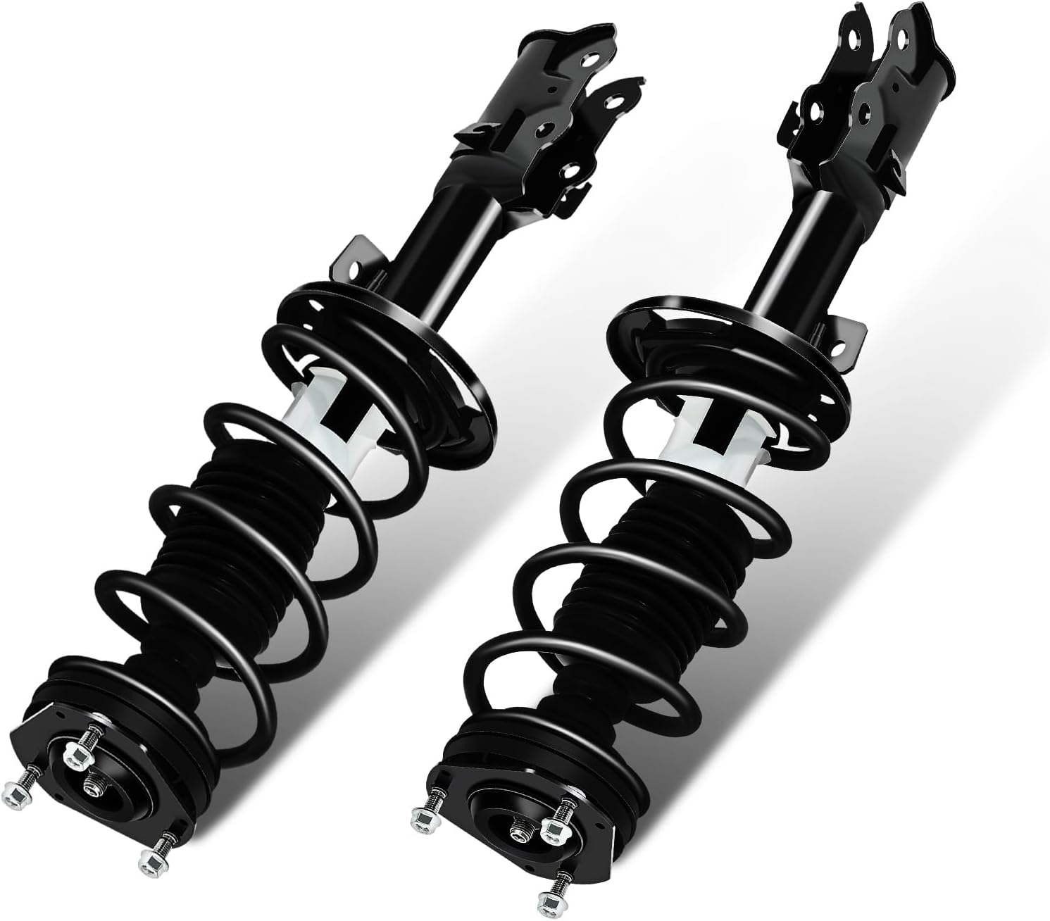 SCITOO - Front Complete Strut & Coil Spring Assembly Fits 2010 2011 2012 2013 for Ford Fiesta with 172525 172524 - Set of 2