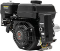 7.5HP Electric Start Horizontal Engine, Gas Engine W/Electric Start Upgrade Version Gas Power 210CC Engine Motor for Compressor Scarifier Lawnmower Pump Generator Flail Mower
