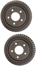 2Pcs Brake Drum Rear Automotive Replacement Brakes Kit fits Ford EcoSport 2.0L 2004-2012, fits Fiesta 1.6L 2005-2009, fits Focus 2.0L 2000-2008, fits Focus 2.3L 2003-2007