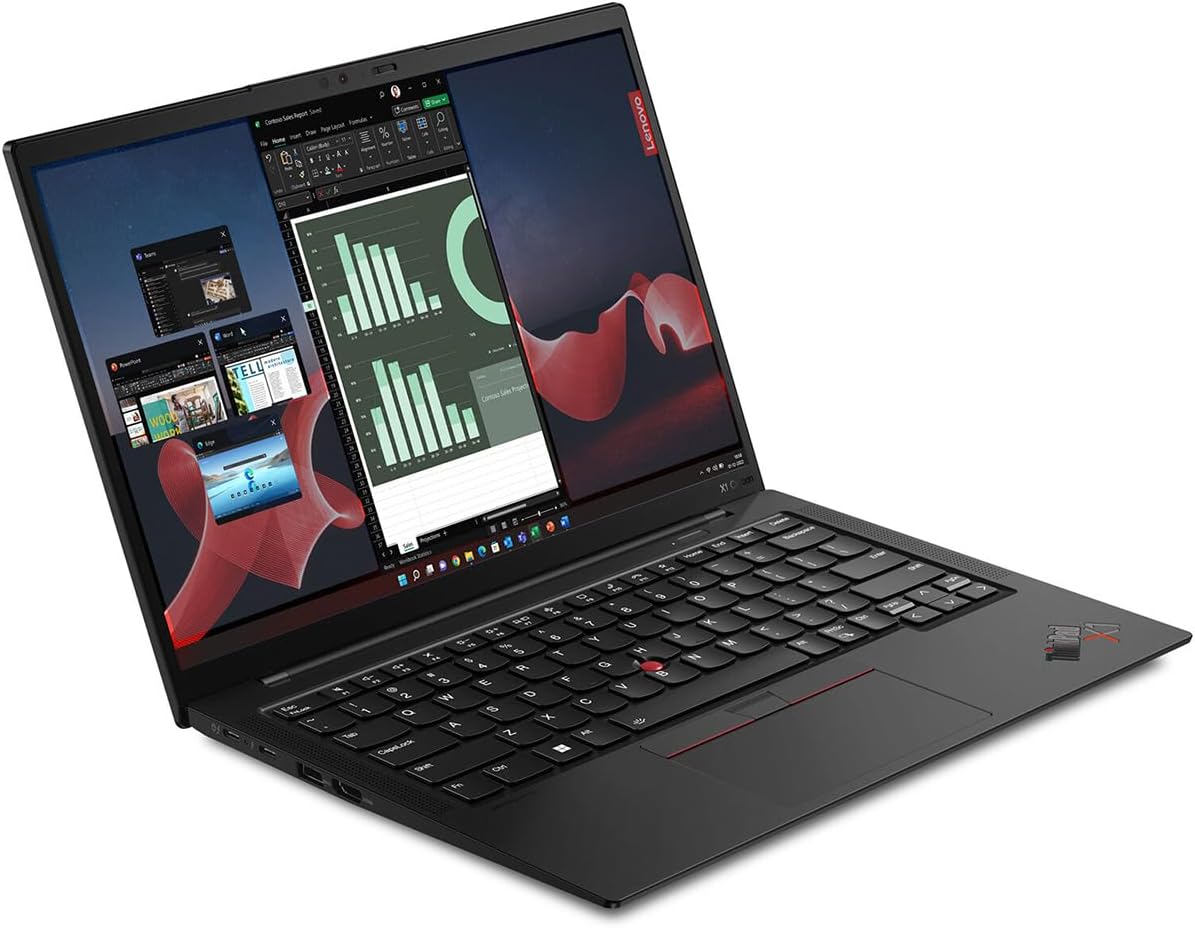 Lenovo ThinkPad X1 Carbon Gen 11 21HM000JUS 14' Touchscreen Ultrabook - WUXGA - 1920 x 1200 - Intel Core i7 13th Gen i7-1355U Deca-core (10 Core) - Intel Evo Platform - 16 GB Total RAM - 16 GB
