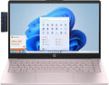 HP 14' HD Laptop, Intel Processor N150, 32GB RAM 1TB SSD, Wi-Fi 6, Bluetooth, HDMI, 128gb 9H Docking Station, Microsoft 365 Personal, Windows 11 Home, Tranquil Pink