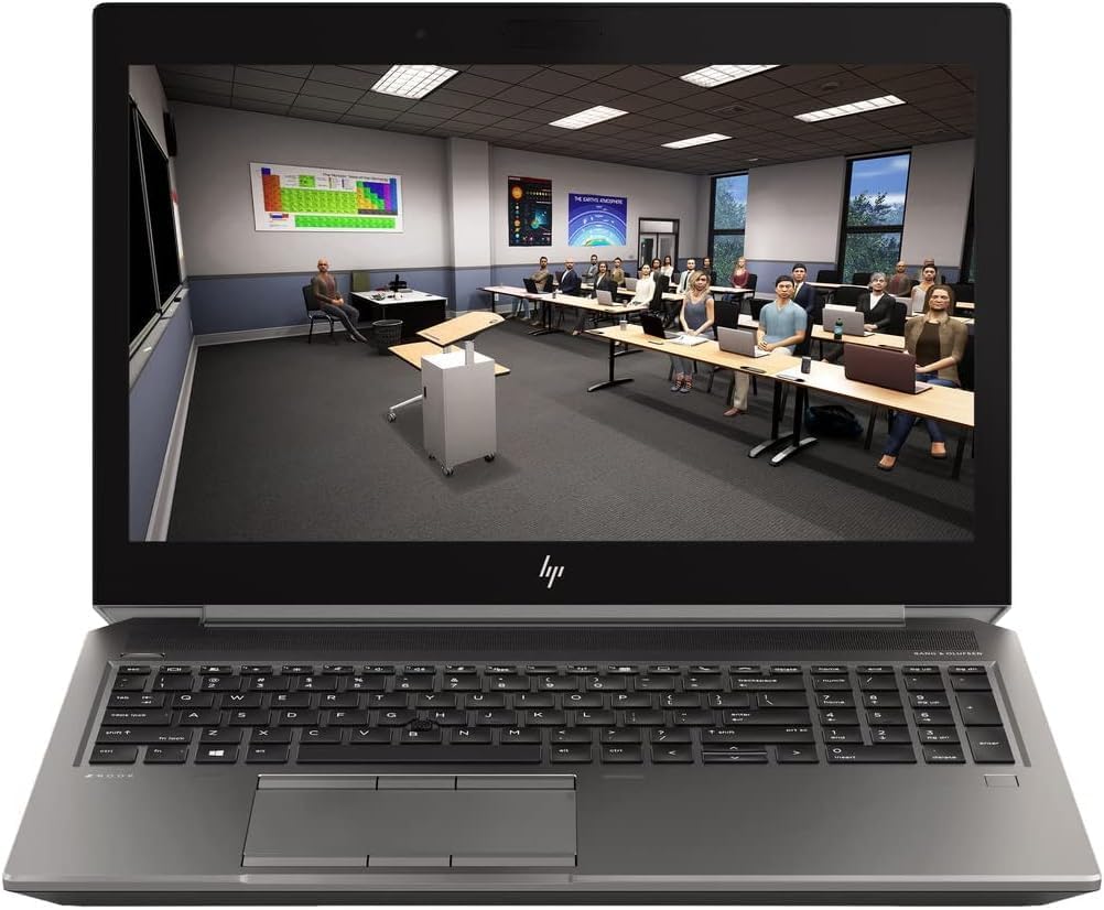 HP ZBook 15 G6 15.6' 1920x1080 FHD Workstation PC, Intel Core i7-9850H 2.6GHz, 64GB DDR4 RAM, 1TB NVMe SSD, Windows 11 Pro 64Bit, CAM, NVIDIA Quadro T1000 4GB (Renewed)