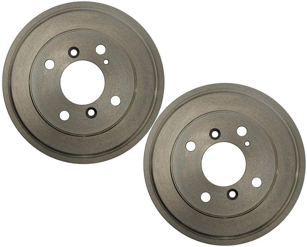 Brake Drum 2X Rear Automotive Replacement Brake Kit for Ford Fiesta 1.6L 2011 2012 2013 2014 2015 2016 2017 2018 2019, for Ford Fiesta 1.0L 2014 2015 2016 2017