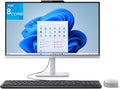 Lenovo 24 23.8' All-in-One Desktop Computer for Home Office, 8GB DDR4 RAM, 512GB PCIe SSD, Intel Processor 8-Core i3-N305, Lifetime Office 365 for Web, FHD AIO PC, WiFi 6, BT 5.2, Win 11, White