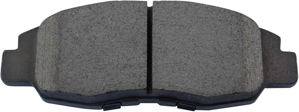 TRQ Front Brake Pad and Rotor Set Ceramic Rotors Calipers Hoses Compatible with 2001-2005 Honda Civic