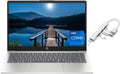 HP 14 inch FHD Display Slim Laptop | Intel Core i7-1355U Processor | Intel Iris Xe Graphics |Webcam | Silver | 32GB RAM | 512GB SSD | Windows 11 Home | Bundle with USB 3.0 Hub