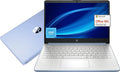 HP Laptop 14' for Students & Home, 1 Year Office 365, 4GB RAM, 256GB Storage(128GB UFS + 128GB SD Card), Intel Quad-Core Processor(Beat i3-1115G4), Wi-Fi 6, Webcam, USB C, Win 11 Pro