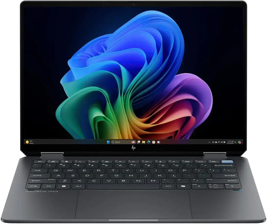 HP OmniBook Ultra Flip 2-in-1 Laptop 14' 3k OLED Touch Intel 8-core Ultra 9 Series 2 288V (Up to 48 Tops) 32GB RAM 4TB SSD for Creator Designer Business Professional Win11 ICP Hub