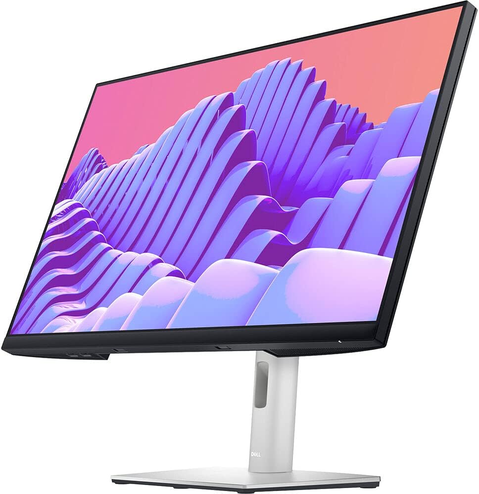 Dell P2722H Monitor Bundle 27' Inch Full HD IPS Display Height Adjustable Stand HDMI DisplayPort USB Hub Office Business Computer Screen + HDMI Cable + Cleaning Kit