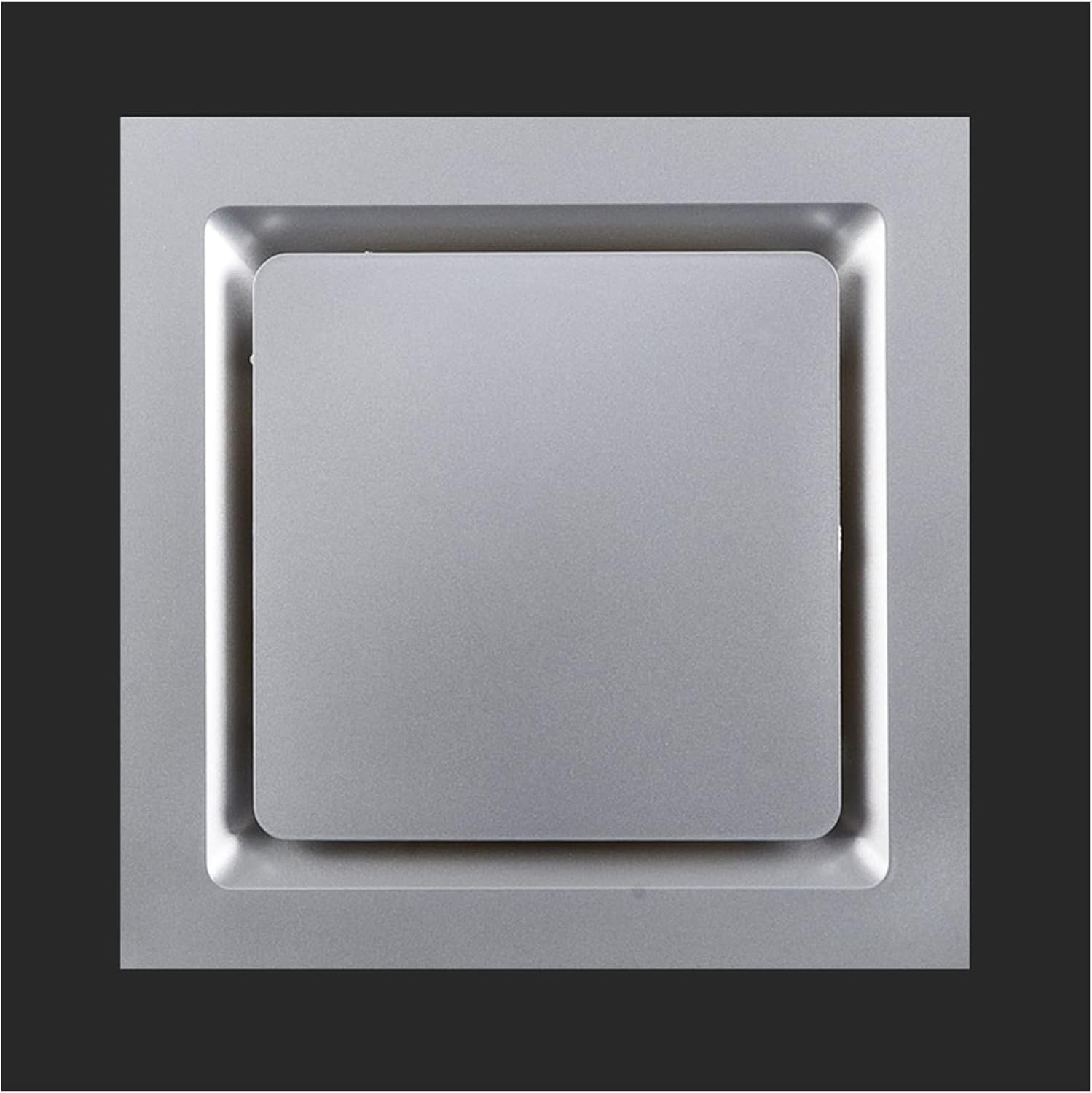40W Ceiling Type Ventilation Fan - Powerful and Quiet Ducted Exhaust Fan for Kitchen and Bathroom - Keep Your Home Fresh with This Home Ventilation System - White/Silver/Gold