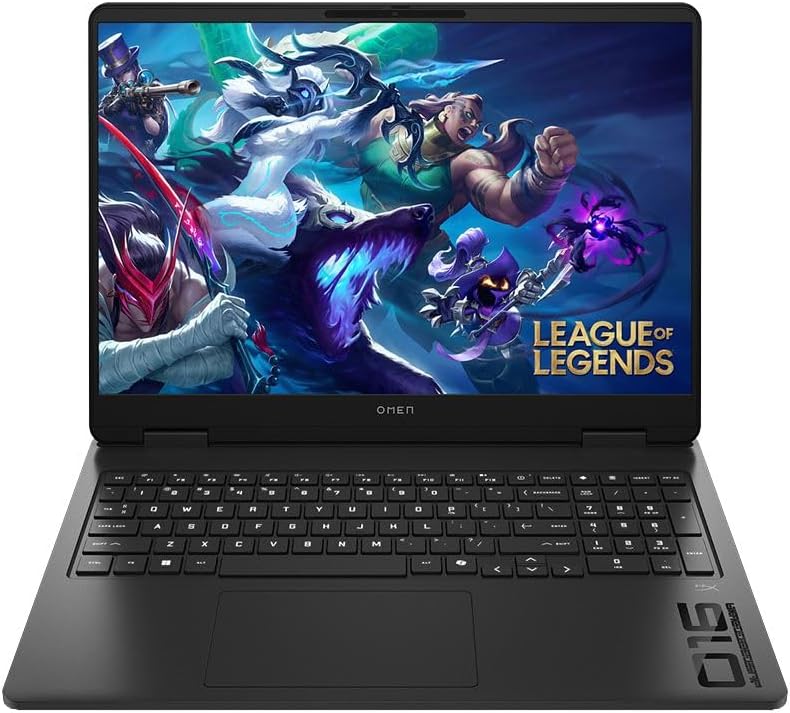 HP OMEN 16 inch Laptop, 2K 144Hz Display, Intel Core Ultra 9 285H, 16 GB RAM, 1TB SSD, NVIDIA GeForce RTX 5070 GPU (8 GB Dedicated), Windows 11 Pro