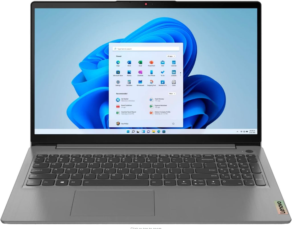 Lenovo New Ideapad 3 15.6'' FHD Touch Screen Laptop|Intel Core i5 11th Gen |12GB RAM, 256GB SSD| HDMI|Baclit Keyboard|Arctic Grey Windows 11, Gray