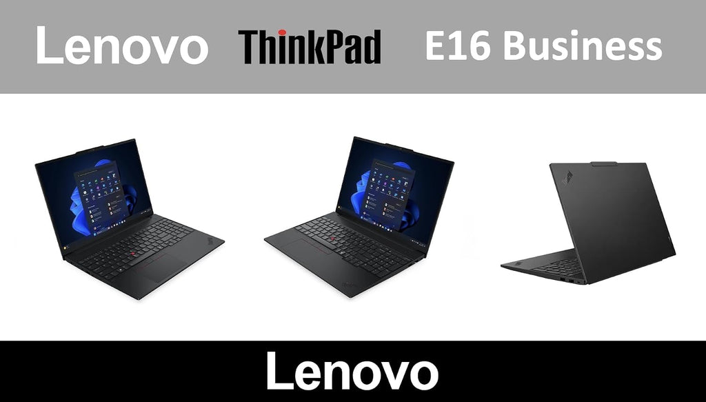 Lenovo ThinkPad E16 Gen 3 AI Business Laptop 16' Touchscreen FHD+ Display (Intel Ultra 5-225U, 64GB DDR5, 1TB PCIe SSD, Backlit KB, Fingerprint, RJ-45, WiFi 6E +BT, 1080p Webcam, Win 11 Pro)