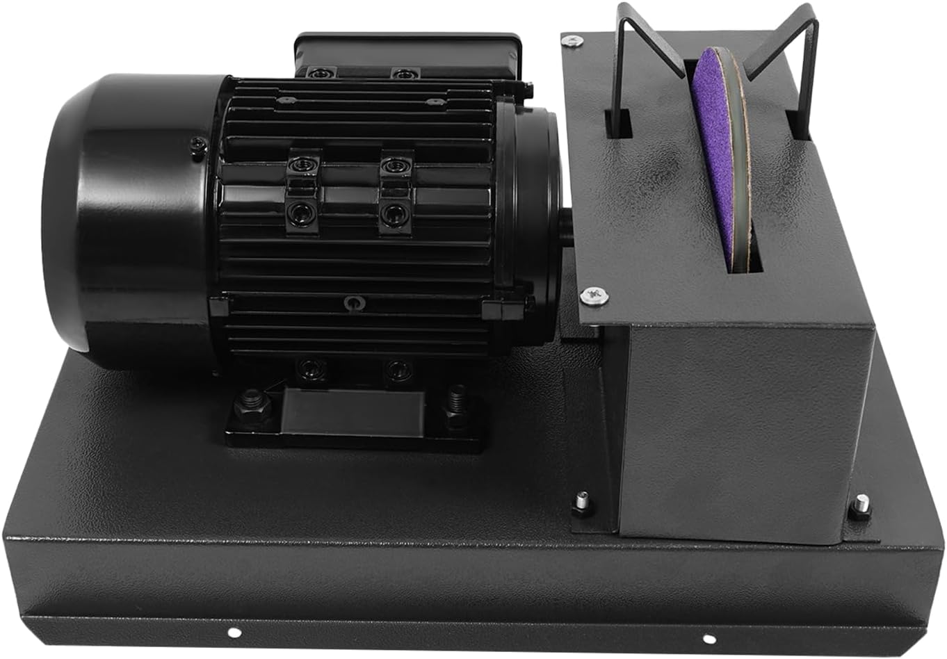 Lawn Mower Blade Sharpener, 2/3HP 500W Blade Grinder with 7-Inch Zirconium Corundum Wheel, 1700 RPM Sharpening Machine for High/Low Lift, Gator & Flat Blades (120V US Plug) (500W)