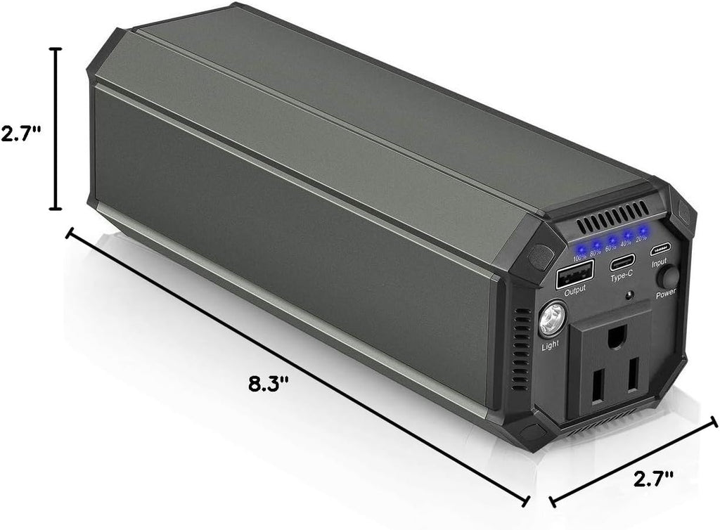 AC Outlet Portable Laptop Power Bank, Universal 116Wh/31200mAh 100W Travel Laptop Charger, External Battery Pack for MacBook, Acer, HP, Samsung, Dell, ASUS, Lenovo, Notebook