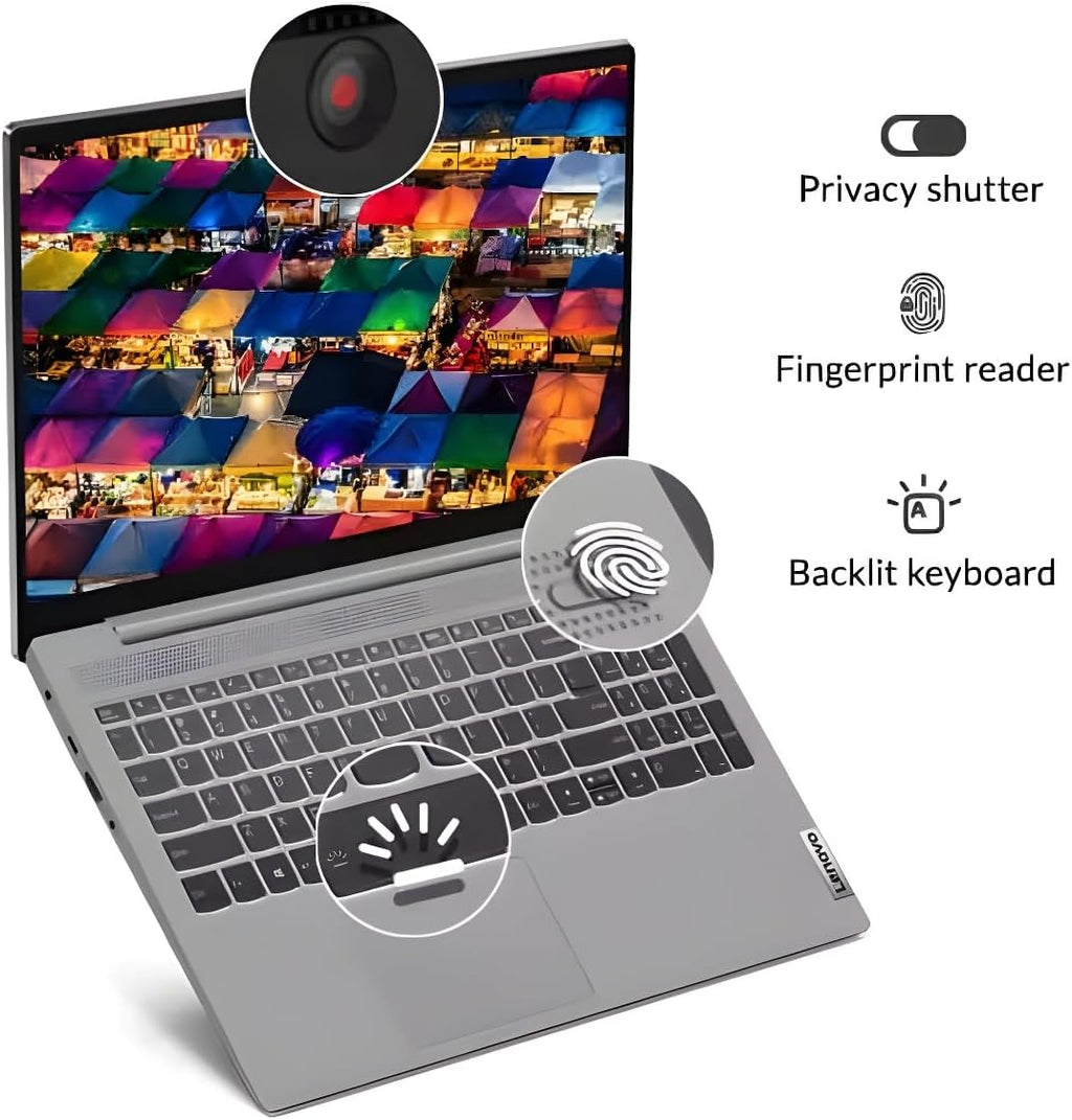Lenovo Flex 5 Laptop, 14.0' FHD Touch Display, AMD Ryzen 7 5700U, AMD Radeon Graphics, Backlit Keyboard, Fingerprint Reader, Long Battery Life, Windows 11 (16GB RAM | 1TB PCIe SSD)