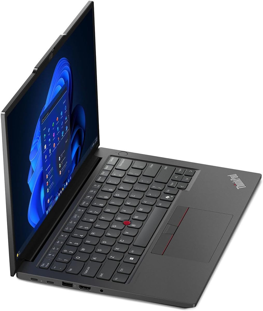Lenovo ThinkPad E14 Gen 6 21M3000NUS 14' Notebook - WUXGA - AMD Ryzen 5 7535U - 16 GB - 256 GB SSD - English Keyboard - Black