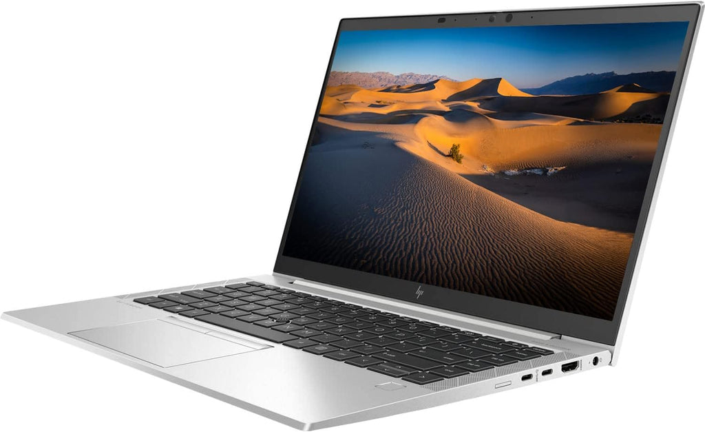 HP EliteBook 845 G8 Business Laptop, 14' FHD IPS Display, AMD Ryzen 7 Pro 5850U, 32GB DDR4 RAM, 1TB SSD, Webcam, FP Reader, Backlit KB, HDMI, Wi-Fi 6, Windows 11 Pro, 3 Year Warranty, Silver