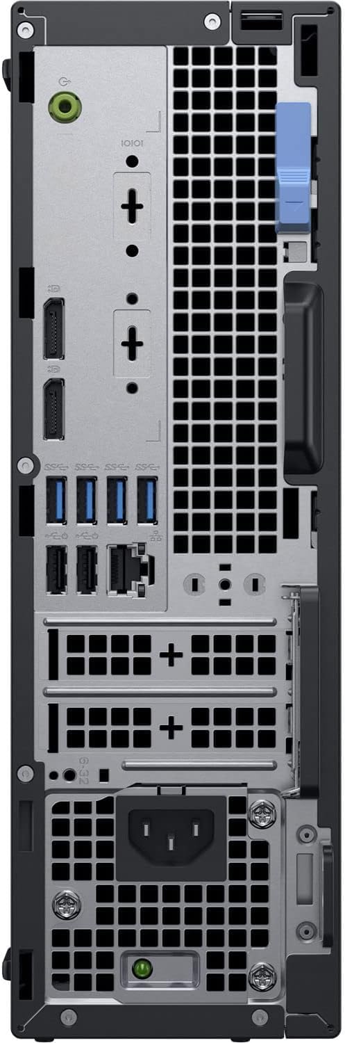Dell 5060 Desktop PC w/RGB LEDs | Windows 11 Pro | Intel i5-8500 | 16GB RAM 500GB SSD | RENEWED 24' FHD Monitor | Home or Office Optiplex Computer | 5G WiFi + BT (Renewed)