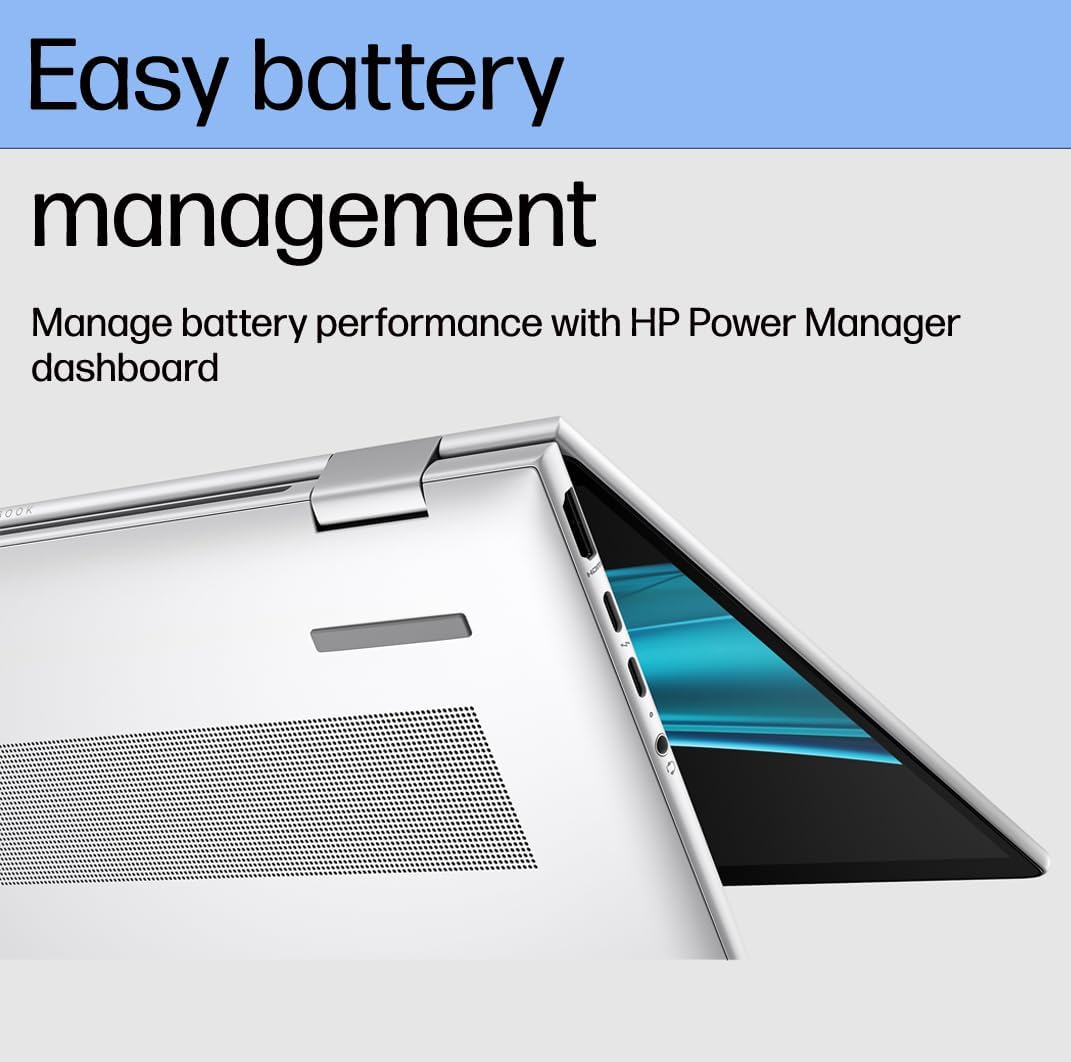 HP EliteBook 1040 G11 Business AI PC Laptop (14' FHD+ Touchscreen, Intel 16-Core Ultra 7 165H (> i7-1370P), 32GB DDR5, 1TB SSD), 2x Thunderbolt 4, Backlit, Fingerprint, 5MP IR Webcam, Win 11 Pro