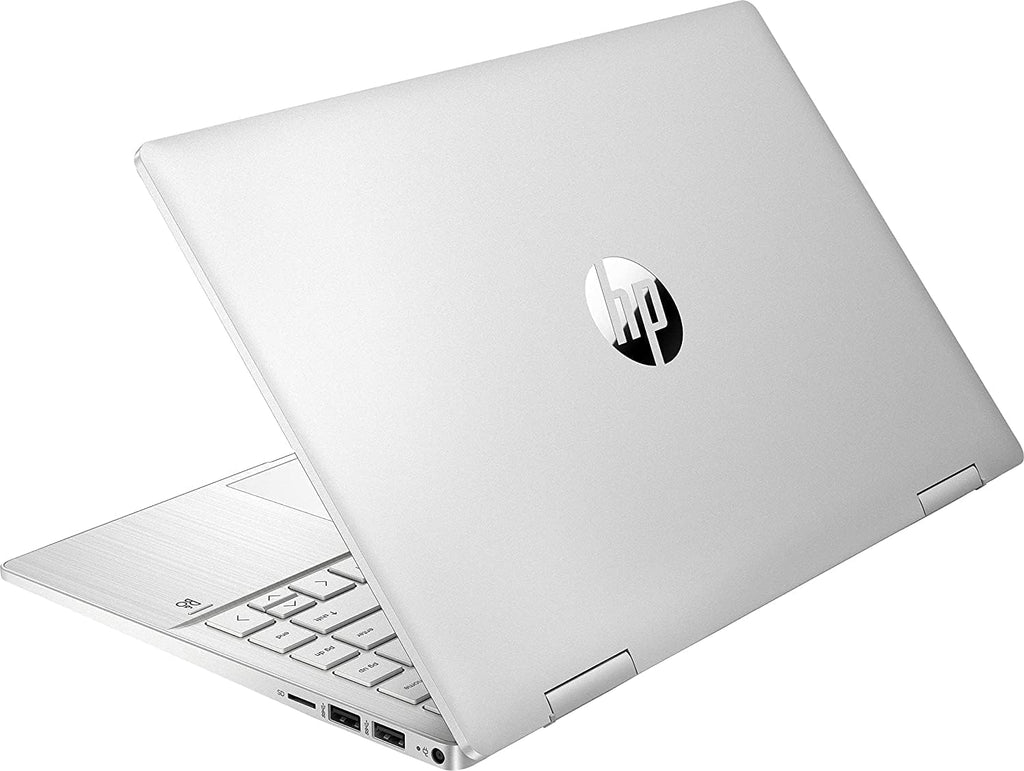 HP Pavilion x360 Laptop, 14' FHD 2-in-1 Touch-Screen Laptop, Intel Core i5-1235U, 8GB RAM, 512GB PCIe SSD, Bluetooth, Webcam, Backlit KB, Windows 11 H +GM Accessories, Silver