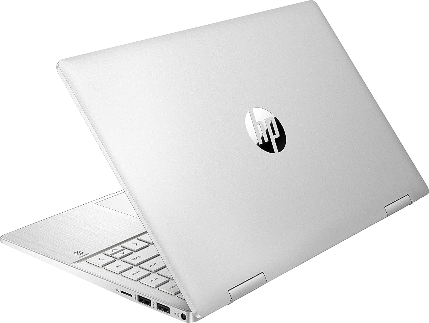 HP Pavilion x360 Laptop, 14' FHD 2-in-1 Touch-Screen Laptop, Intel Core i5-1235U, 8GB RAM, 512GB PCIe SSD, Bluetooth, Webcam, Backlit KB, Windows 11 H +GM Accessories, Silver