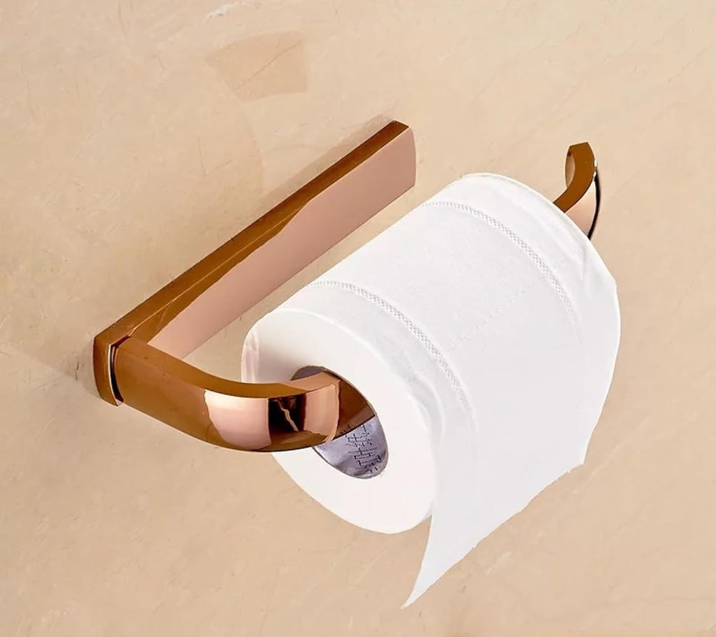 Towel Rack, Bathroom Hardware Pendant, Toilet Towel Rod, Bath Towel Rack, Rose Gold Bath Towel Rack