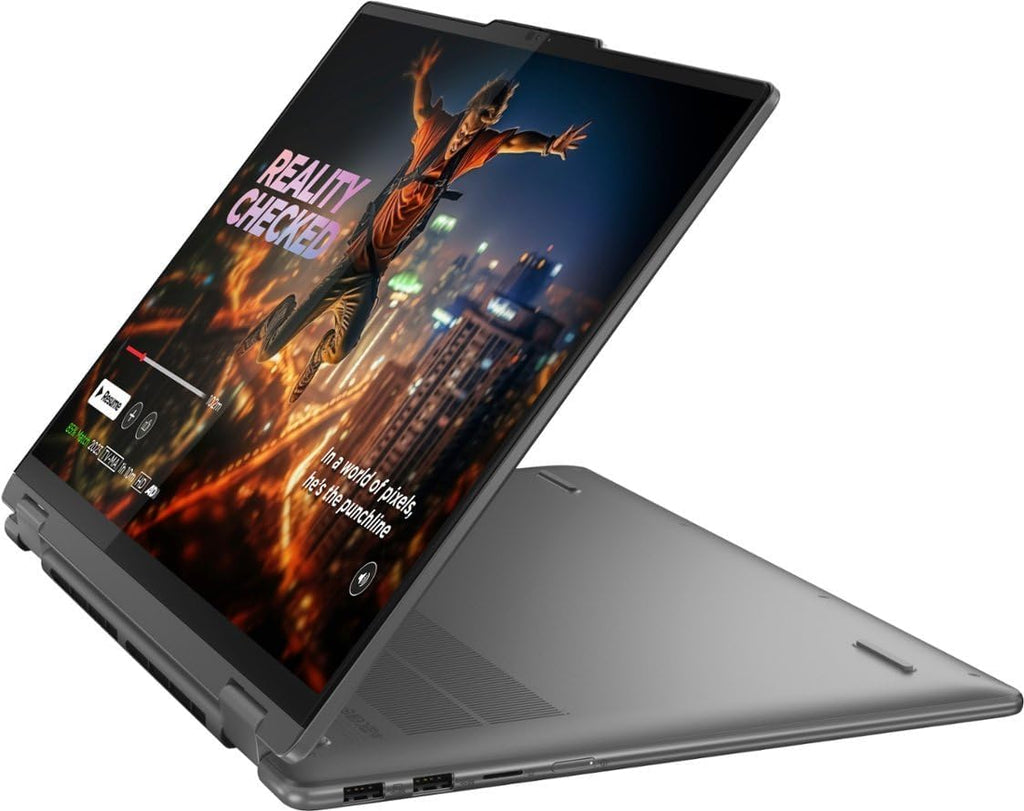 Lenovo Yoga 7i 2-in-1 Business Laptop 16.0' Touch FHD + IPS (Intel Core Ultra 7 155U (Beats i7-1335U), 16GB LPDDR5X, 2TB SSD, Backlit KYB, FP Reader, 2 Thunderbolt 4, Win11P) w/AI Copilot & DKZ Hub