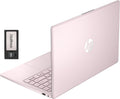 HP Stream 14' HD BrightView Laptop, Intel Celeron N150, 16GB RAM, 288GB Storage (128GB eMMC + 160GB Docking Station Set), Intel UHD Graphics, 720p Webcam, Wi-Fi, 1 Year Office 365, Win 11 S, Pink