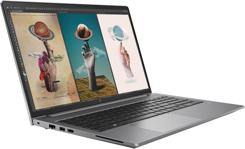 HP ZBook Power G9 Mobile Workstation, 15.6' FHD Display, Intel Core i7-12700H vPro, NVIDIA RTX A2000, 64GB DDR5 RAM, 2TB PCIe SSD, FP Reader, Backlit KB, Wi-Fi 6, RJ-45, HDMI, Windows 11 Pro, Grey