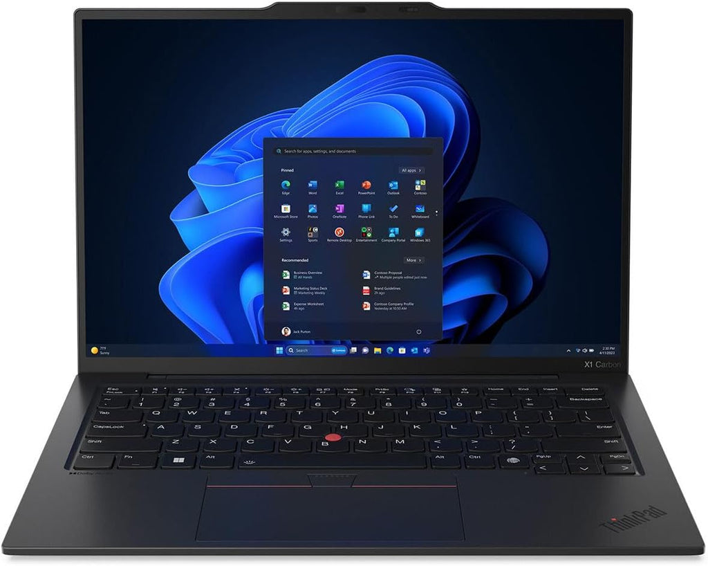 Lenovo ThinkPad X1 Carbon Gen 12 21KC00A8US 14' Notebook - WUXGA - Intel Core Ultra 7 155U - Intel Evo Platform - 16 GB - 512 GB SSD - English Keyboard - Black Paint