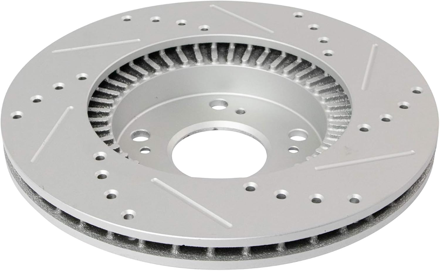 TRQ Performance Front Brake Pad and Rotor Set Ceramic Vented Rotors Calipers Compatible with 2002-2004 Honda CR-V