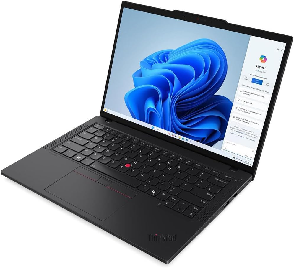 Lenovo ThinkPad T14 Gen 5 21ML008NUS 14' Touchscreen Notebook - WUXGA - Intel Core Ultra 7 165U - vPro Technology - 32 GB - 512 GB SSD - English Keyboard - Black