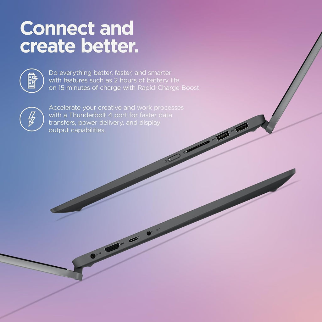 Lenovo Flex 5 Laptop, 14.0' FHD Touch Display, AMD Ryzen 7 5700U, AMD Radeon Graphics, Backlit Keyboard, Fingerprint Reader, Long Battery Life, Windows 11 (16GB RAM | 1TB PCIe SSD)