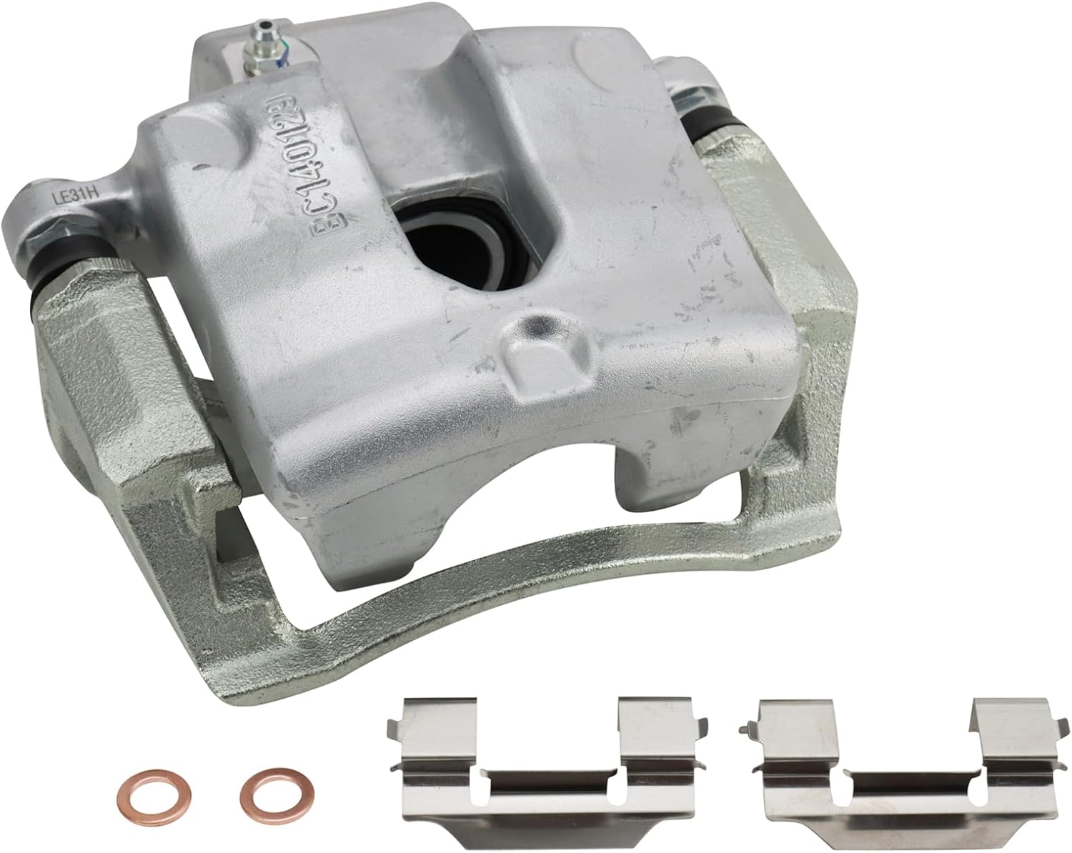 TRQ Rear Brake Pad and Rotor Set Ceramic Vented Rotors Calipers Compatible with 2010-2015 Chevrolet Camaro