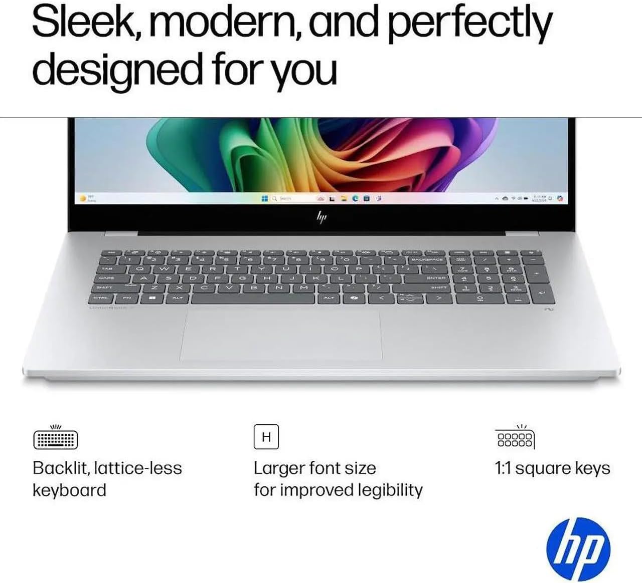 HP OmniBook 7 Laptop 17.3' FHD IPS Touch (400nits, 100% sRGB) Intel 8-core Ultra 7 258V (Up to 47 Tops) 32GB DDR5 2TB SSD for Creator Business Professional Backlit IR Camera Win11Pro ICP Hub