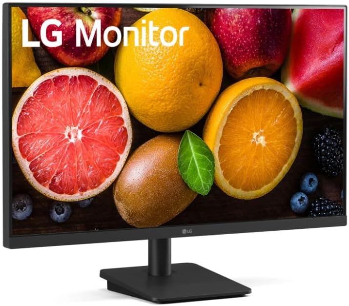 LG 27' IPS FHD (1920x1080) Computer Monitor, 100Hz Refresh Rate, 5ms Response Time, Black Stabilizer, Crosshair, and Dynamic Action Sync, HDMI, Black - 27MS540W-B (Renewed)