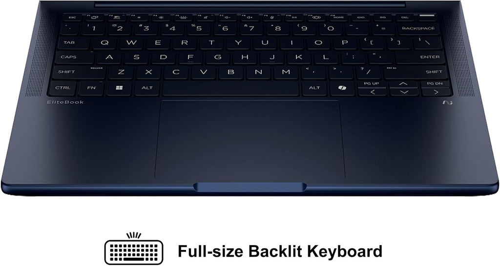 HP EliteBook X G1i Laptop 14' WUXGA Touchscreen (500nits 100% sRGB) Intel 8-core Ultra 7 258V (NPU Up to 47 Tops) 32GB DDR5 1TB SSD for Designer Business Professional Win11 ICP Hub