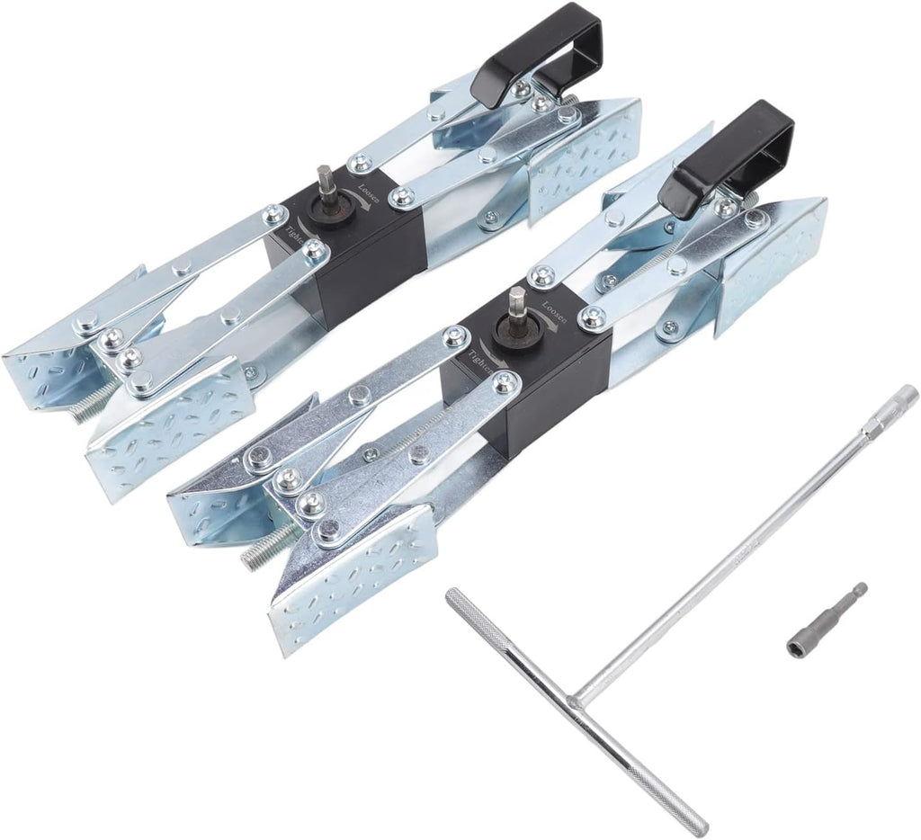 Stainless Steel Lawnmower Blades Sharpener Fast Grinding Kit for Standard Blades with Metal Handle Wrench and Drill Sleeve