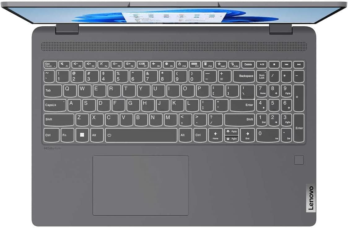 Lenovo 2023 IdeaPad Flex 5 16' 2.5K WQXGA (2560 x 1600) 2-in-1 Touchscreen Laptop - 12th Gen Intel Core i7-1255U 16GB RAM 1TB SSD - Backlit KB, Fingerprint, WiFi 6,Windows 11 Home, Storm Grey