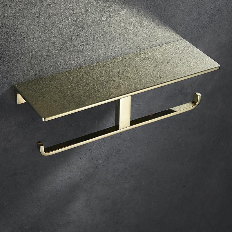 Paper Towel Hook Bathroom roll Paper Holder Paper Towel Hook Holder Toilet Paper Towel Holder, Gold Paper Towel Hook