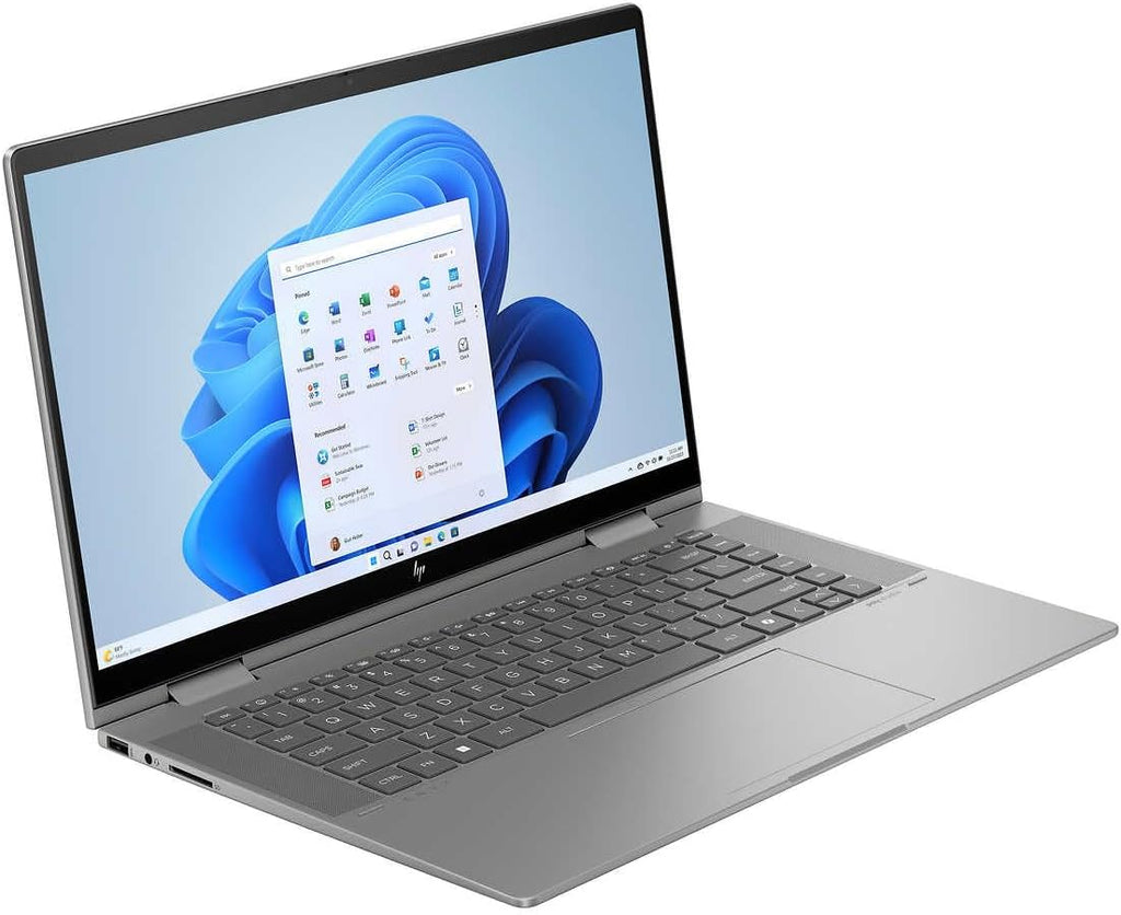 HP 2024 Laptop | Envy x360 2-in-1 | 15.6' 1920 x 1080 Touch | Intel Evo Core Ultra 7 155U 12-Core | 32GB LPDDR5 | 2TB SSD | Windows 11 Pro | Wi-Fi 6E - Backlit Keyboard - 5MP IR Camera - Silver