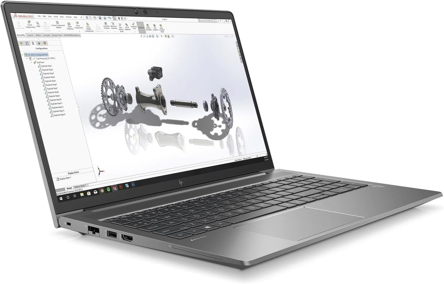 HP Zbook Power Gen 10 15.6' Laptop i7-13800H 64GB 512GB SSD Windows 11 Pro (Renewed)