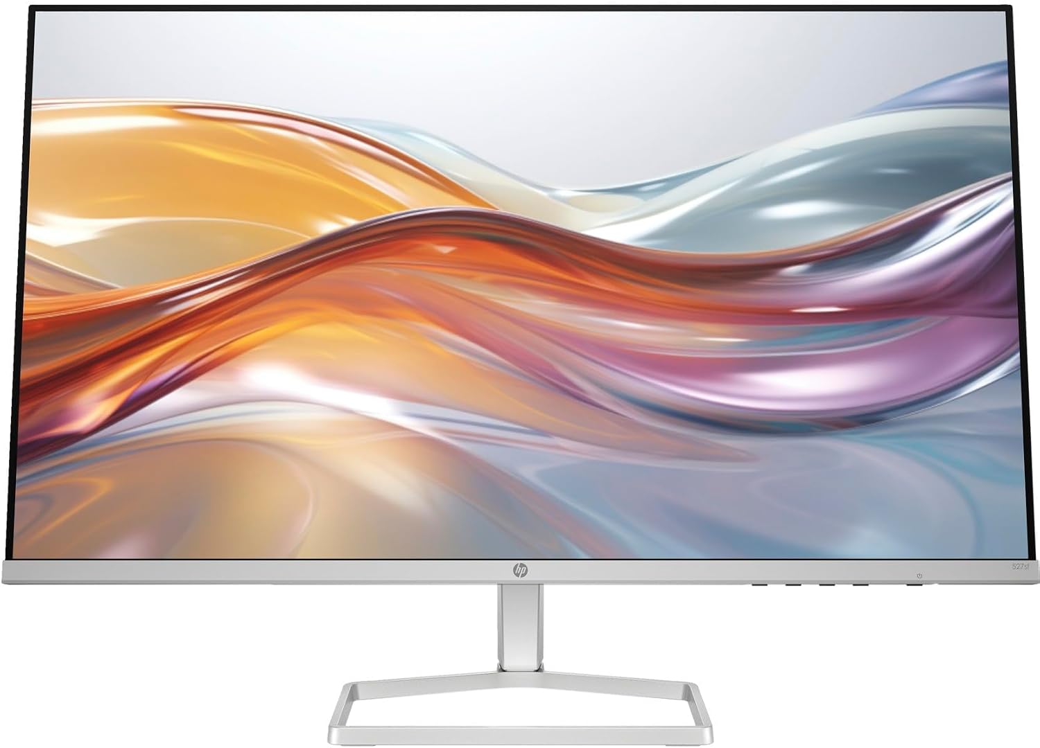 HP 27 inch 1080P Computer Monitor in SIlver and Black 27'' Full HD (1920 x 1080) 75Hz Anti-Glare IPS Display AMD FreeSync, 2 HDMI, 1 VGA, Accurate Color (2023 Model) Docztorm Dock - Pack of 2